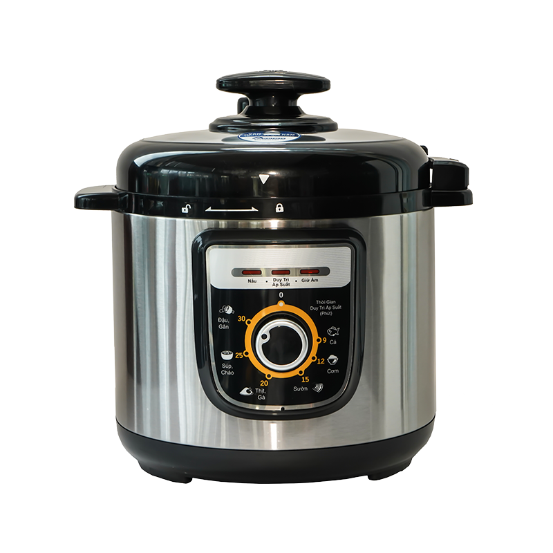 6 Quart Multicooker Stainless steel Electric Pressure Cooker Slow cooker 60YJ9